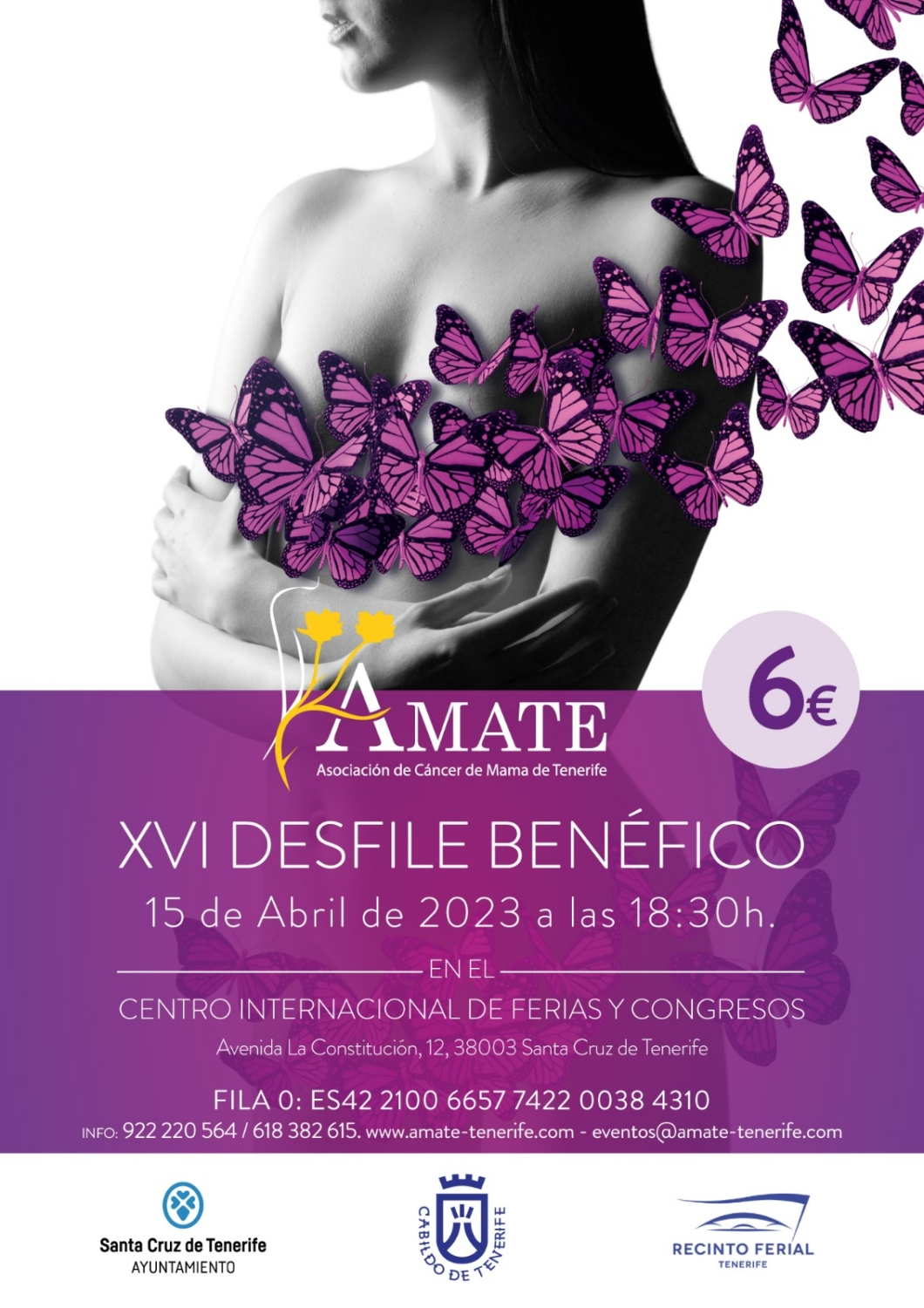 Desfile solidario cáncer de mama